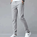 Calça Masculina Comfort Flex Slim 1004 Direct Ofertas Cinza Claro 38